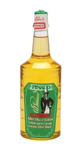 Clubman Pinaud After Shave Lotion - Soothes Skin, Heals Nicks, Classic Barbershop Aroma - 12.5 fl oz