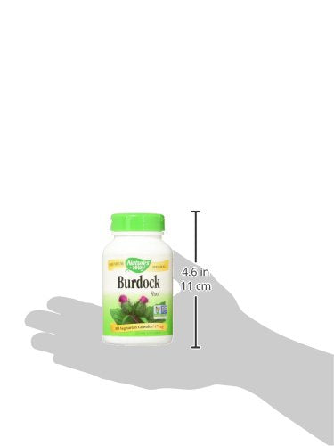 Nature's Way Burdock Root Herbal Supplement - Joint Support, Non-GMO, Vegan - 100 Capsules