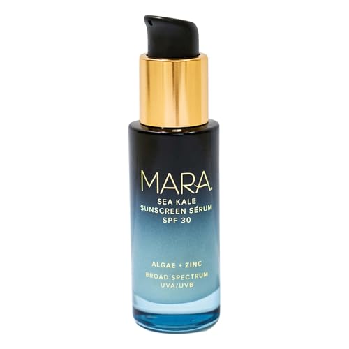 MARA Sunscreen Serum SPF 30 - Hydrating, Non-Toxic Algae & Zinc for All Skin Types - 1 oz