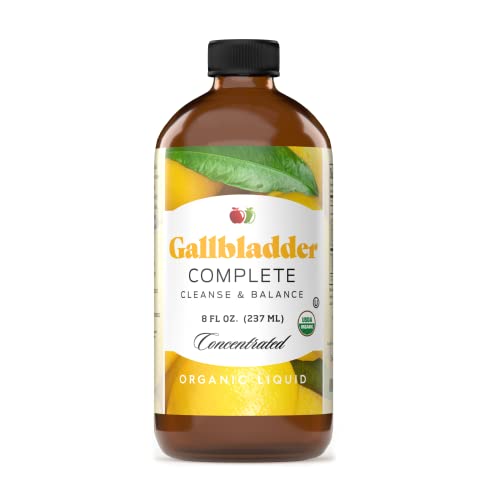 Gallbladder Complete Organic Liquid Concentrate - Metabolism & Bile Support, 8oz