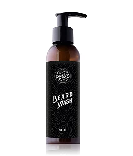 Charlemagne Beard Wash - Strengthens & Moisturizes, Barber-Approved Ingredients - 200ml