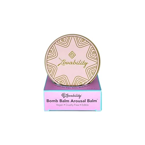 Lovability Bomb Balm - Tingly Peppermint Moisturizer, Vegan & Doctor Approved - 2oz