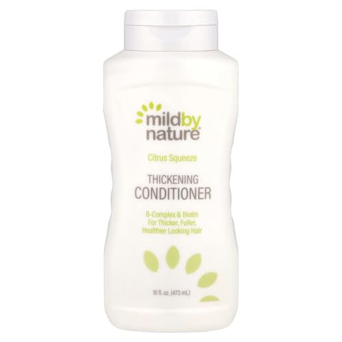 Mild By Nature Thickening Conditioner - B-Complex & Biotin for Fuller Hair, Citrus Scent - 16 fl oz