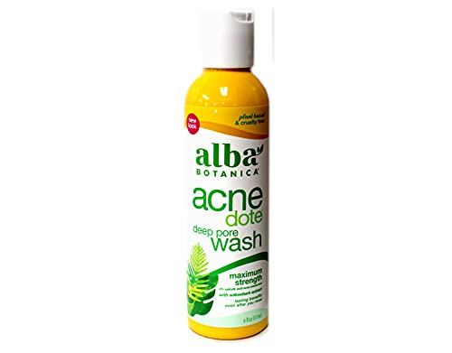 Alba Botanica Acne Treatment Kit - Prevents Breakouts, 100% Vegetarian, 2 Pack - 6oz Each