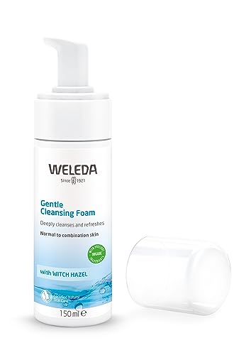 Weleda Facial Cleansing Foam - Gentle Deep Cleanser for All Skin Types, 5oz