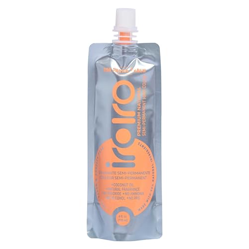 IROIRO Premium Hair Dye - Vibrant Color, Natural Ingredients, Nourishing Formula - 4oz Pastel Peach