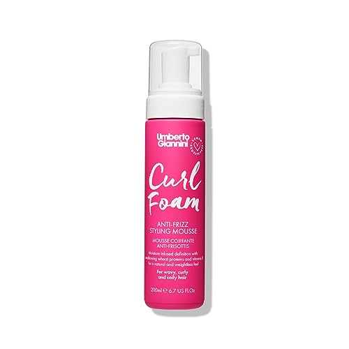 Umberto Giannini Curl Foam - Volume & Frizz Control, Vegan & Cruelty Free - 200ML