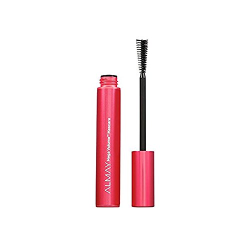 Almay Mega Volume Mascara - Volumizes Lashes, Clump-Free, Hypoallergenic, 0.34 oz