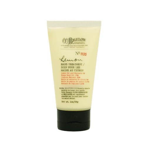 C.O. Bigelow Lemon Hand Lotion - Moisturizing with Grape Seed Oil & Lemon Extract - 1 Oz.
