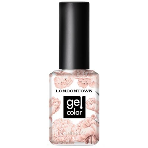 LONDONTOWN UV/GEL Nail Polish - Long-Lasting, Vegan & Cruelty-Free, Glossy Natural Beige - 12mL