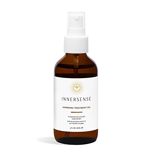 INNERSENSE Organic Beauty Hair Oil - Nourishing Treatment for Scalp & Hair Health - 4oz