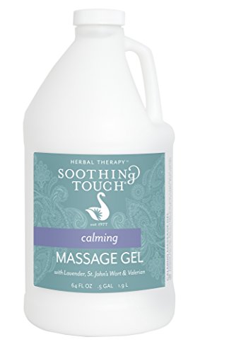 Soothing Touch Calming Massage Gel - Lavender Essential Oil, Vegan, No Synthetic Fragrance - 64oz