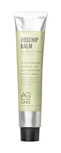 AG Care Rosehip Balm Hair Cream - Tames Frizz, Nourishes & Softens, Citrus Scent - 3 Fl Oz