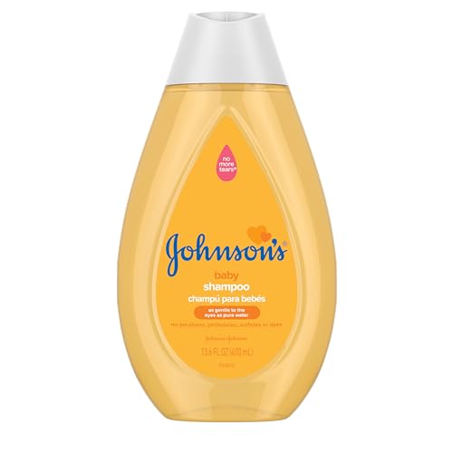 Johnson's Baby Shampoo & Body Wash - Gentle Tear-Free Formula, No Parabens, 13.6 Fl Oz