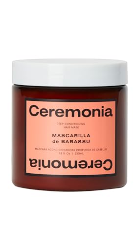 Ceremonia Babassu Deep Conditioning Hair Mask - Hydrates and Strengthens, 7.2oz