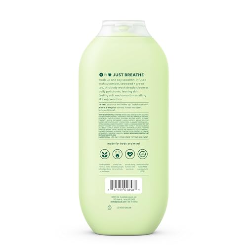 Method Body Wash - Moisturizing Cucumber & Green Tea, Biodegradable, 65% Recycled Plastic - 18oz