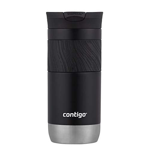 Contigo Byron Vacuum-Insulated Travel Mug - Leak-Proof, BPA-Free, Keeps Drinks Hot/Cold - 16oz