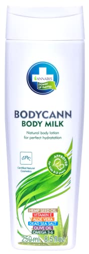 Annabis BODYCANN Body Lotion - Intensive Moisturizing for Sensitive Skin, Vegan, Natural - 200ml