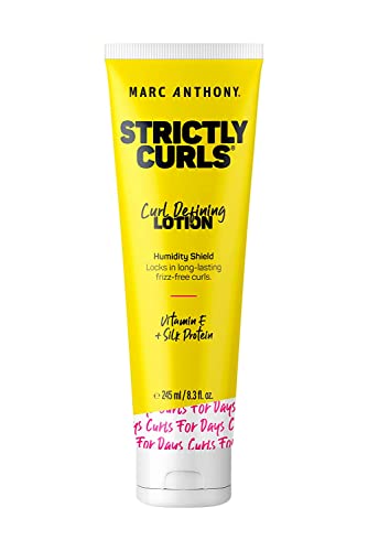 Marc Anthony Hair Care Set - Curl Definition, Softness, Frizz Control - 8.3oz with Silk Protein