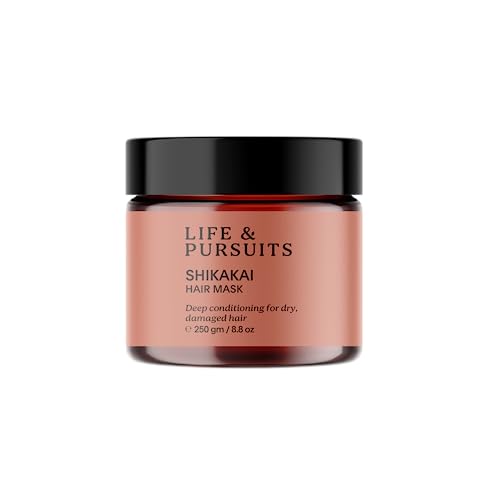 Life & Pursuits Shikakai Hair Mask - Deep Hydration & Repair for Dry, Damaged Hair - 8.8 oz
