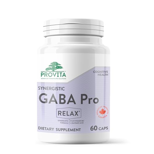 PROVITA Synergistic GABA Pro™ - Supports Relaxation, Better Sleep & Focus - 60 Vegan Capsules