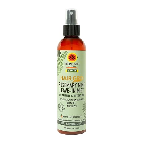 Tropic Isle Living Rosemary Mint Leave-In Conditioner - Detangles & Moisturizes - 8oz