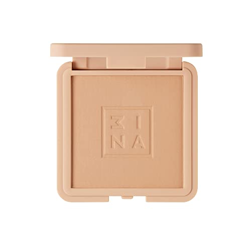 3INA The Compact Powder 613 - Natural Finish, Lightweight, Cruelty-Free & Vegan - 0.44 Oz