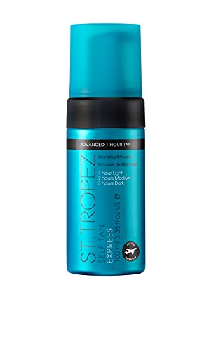 St.Tropez Self Tan Express Mousse - Fast-Acting, Streak-Free, Vegan - 3.4 Fl Oz