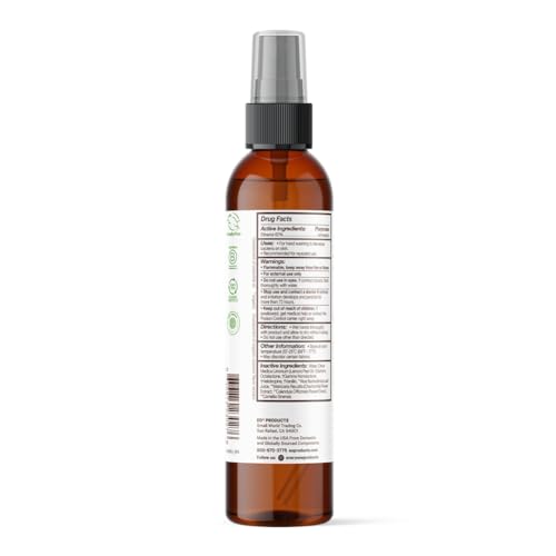 Sanitizer Spray Coconut Lemon - Certified Organic, No Animal Testing - 8oz