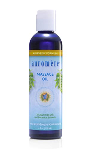 Auromere Ayurvedic Massage Oil - Deep Penetrating Relief, Vegan & Natural - 4 fl oz