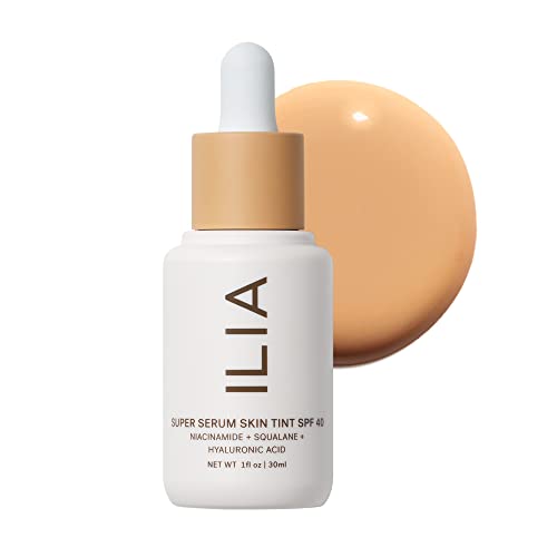 ILIA Tinted Moisturizer SPF 40 - Hydrates, Smooths, Vegan, Non-Comedogenic - 1 fl oz