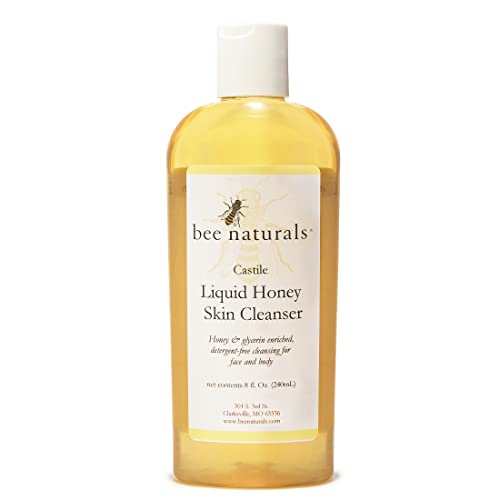 Bee Naturals Facial Cleanser - Hydrating Honey & Glycerin, Lavender Orange Scent - 8oz