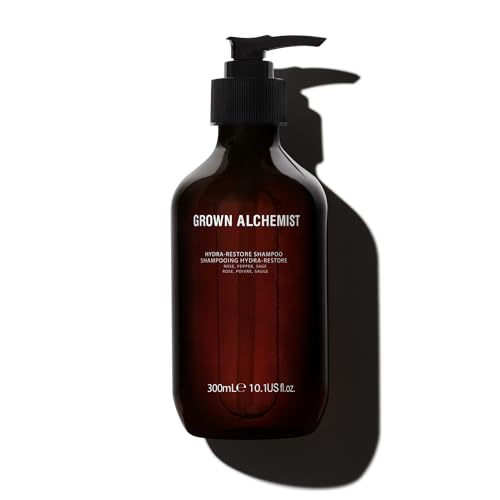 Grown Alchemist Shampoo - Hydrating Rose & Sage Formula for Healthy, Clean Hair - 300mL