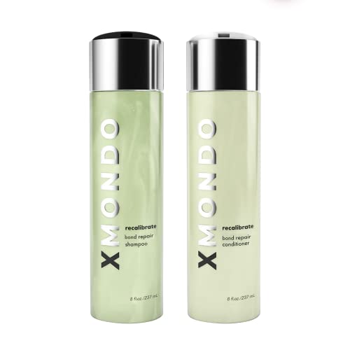 XMONDO Hair Care Bundle - Bond Repair, Vegan Formula with Maracuja Oil & Hyaluronic Acid - 2pc Set