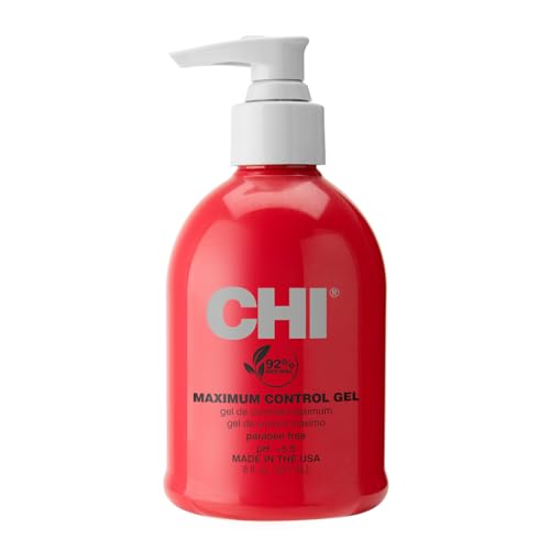 CHI Infra Gel - Maximum Hold & Shine, Protects Hair from Heat, Sulfate & Paraben-Free - 8oz