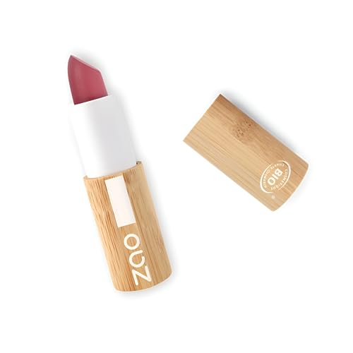 Zao Classic Lipstick - Intense Color & Deep Hydration with Organic Pomegranate & Shea Butter - 3.5g