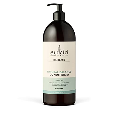 Sukin Haircare Natural Balance Conditioner - Moisturizes & Protects, Vegan Ingredients - 33.82oz