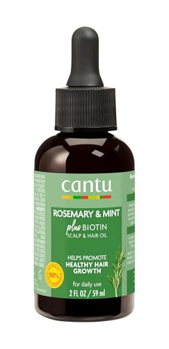 Cantu Hair Oil - Strengthening Biotin Formula with Rosemary & Mint, Hydrating - 59ml