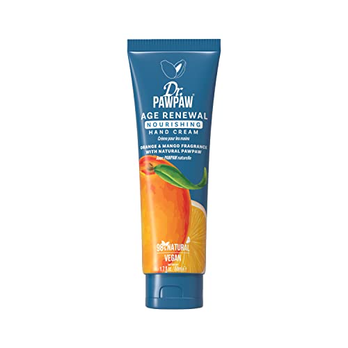 Dr.PAWPAW Age Renewal Hand Cream - Nourishing Papaya & Olive Oil, Vegan, 50ml