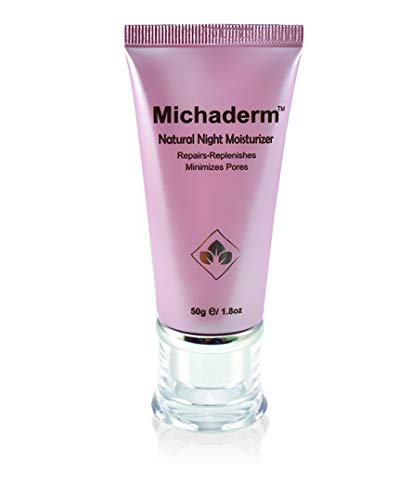 Michaderm Facial Night Cream - Deep Hydration, Smooths Fine Lines, Paraben Free - 50g