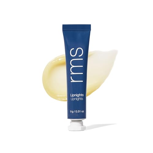 RMS Beauty Lipnights Overnight Lip Mask - Hydrating, Barrier Repair, Vanilla Flavor - 0.5oz