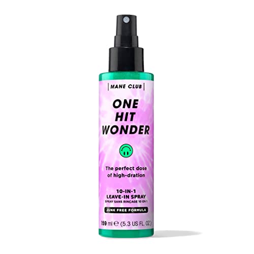 MANE CLUB One Hit Wonder Leave-In Conditioner - 10 Benefits, Vegan, Cruelty Free - 5.3oz