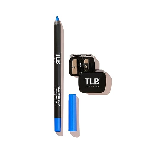 The Lip Bar Eyeliner Kit - Long-Lasting, Waterproof, Jojoba Oil Infused - Blue