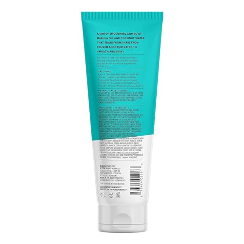 Acure Simply Smoothing Shampoo - Reduces Frizz, Boosts Shine, 100% Vegan - 8 Fl Oz