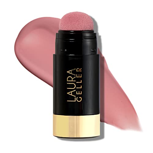 Laura Geller Serum Blush Tint - Hydrating, Weightless Color for Cheeks, Practical Pink - 0.5oz