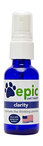 Epic Pet Health Clarity - Enhances Cognition, Natural Electrolyte Supplement - 1oz Spray