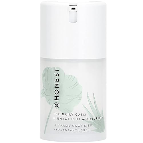 Honest Beauty Daily Calm Moisturizer - Hydrates Sensitive Skin, EWG Verified, Vegan - 1.7 fl oz