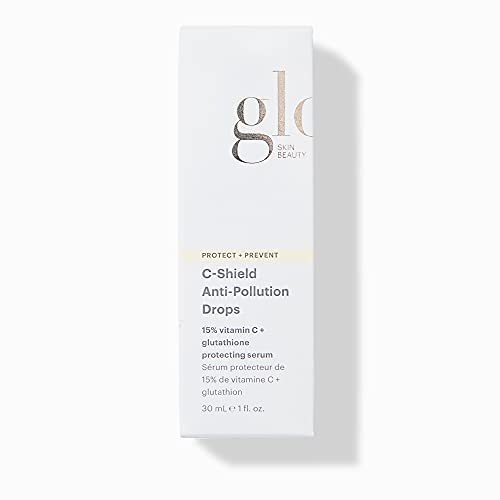 Glo Skin Beauty C-Shield Face Serum - 15% Vitamin C, Anti-Pollutant & Blue Light Defense - 1 Fl Oz