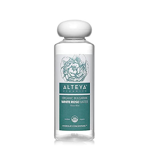 Alteya Organics Face Toner - USDA Organic Bulgarian Rose Water, Hydrating & Soothing - 8.5 Fl Oz