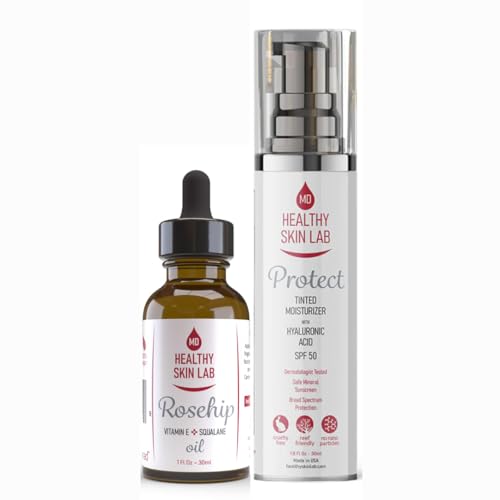 Healthy Skin Lab Nourishment Kit - Hydration Serum & Tinted Moisturizer with SPF 50 - 2 Items